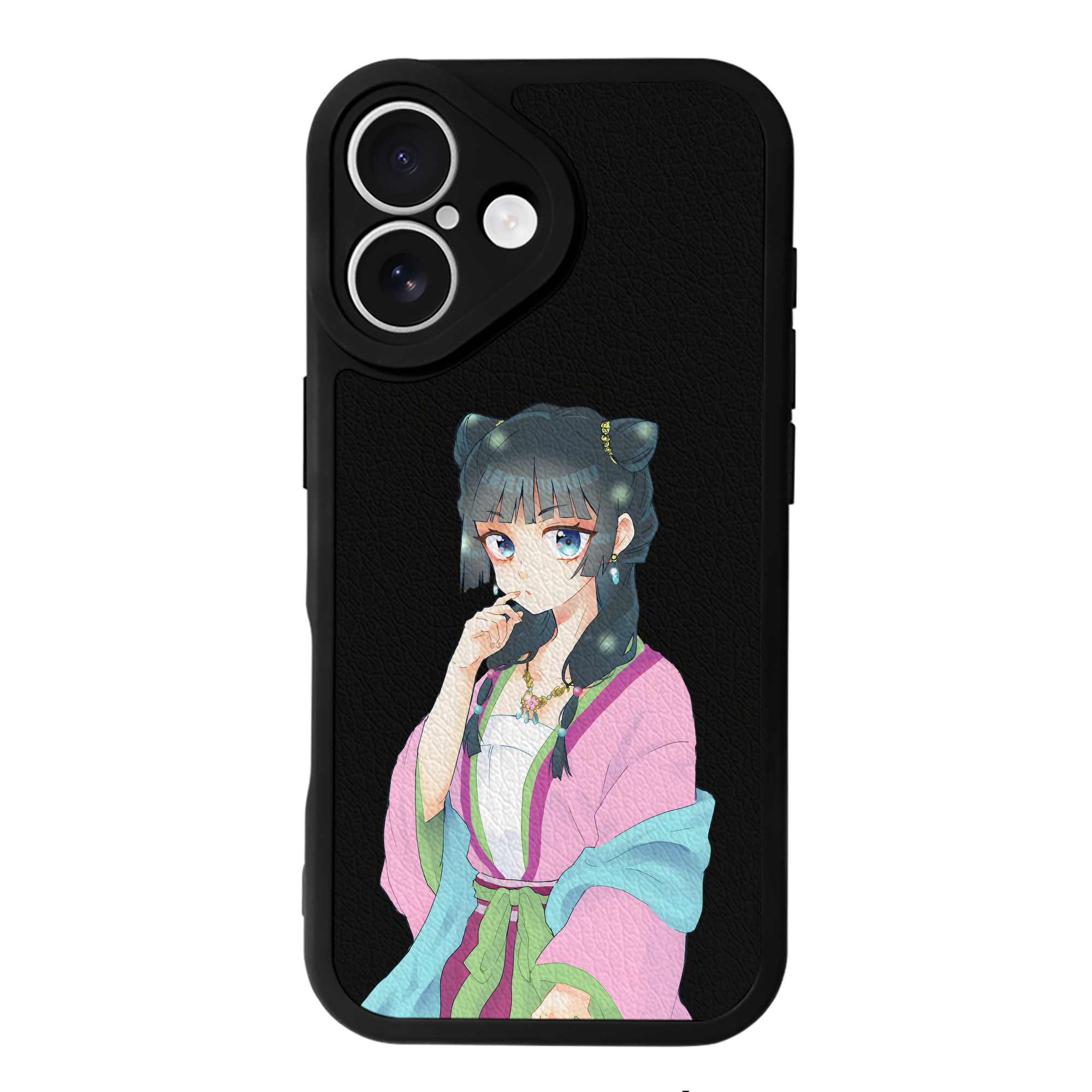 薬屋のひとりごと The Apothecary Diaries 【iPhone 16シリーズ対応】シリコンスマホケース（レザー調） 材質：シリコン